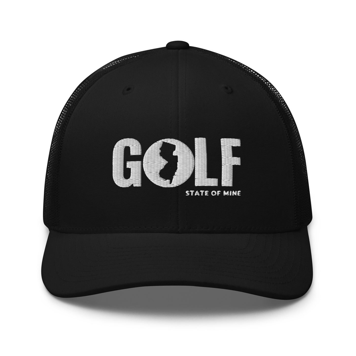 New Jersey Golf State of Mine Trucker Hat