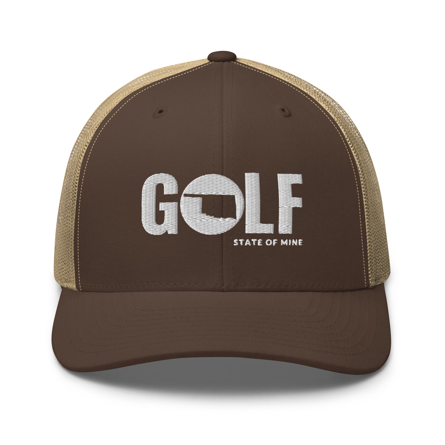 Oklahoma Golf State of Mine Trucker Hat