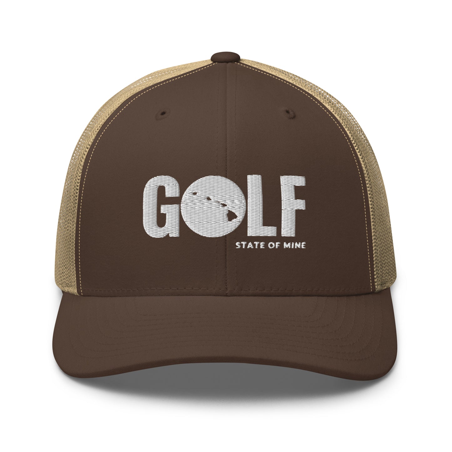 Hawaii Golf State of Mine Trucker Hat