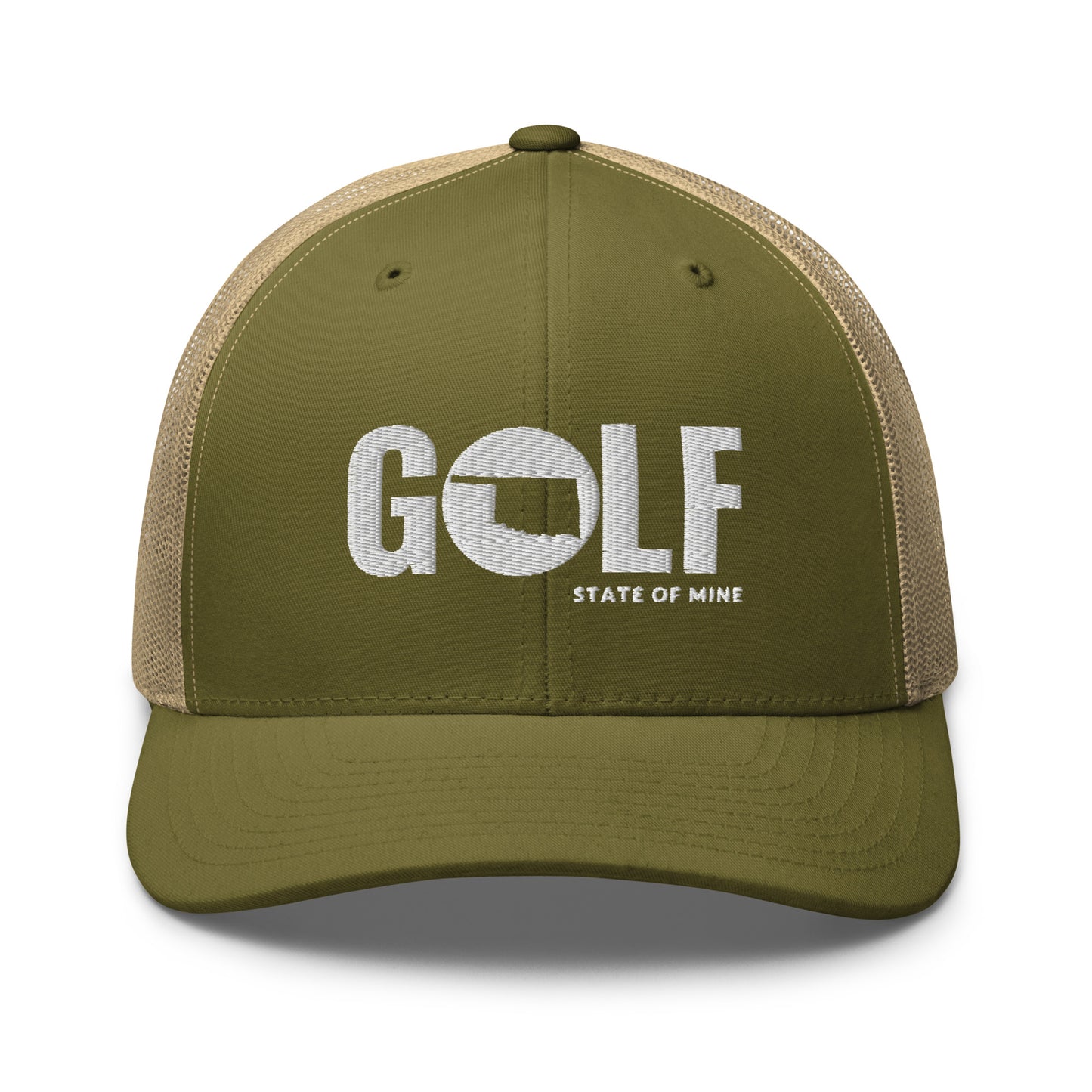 Oklahoma Golf State of Mine Trucker Hat