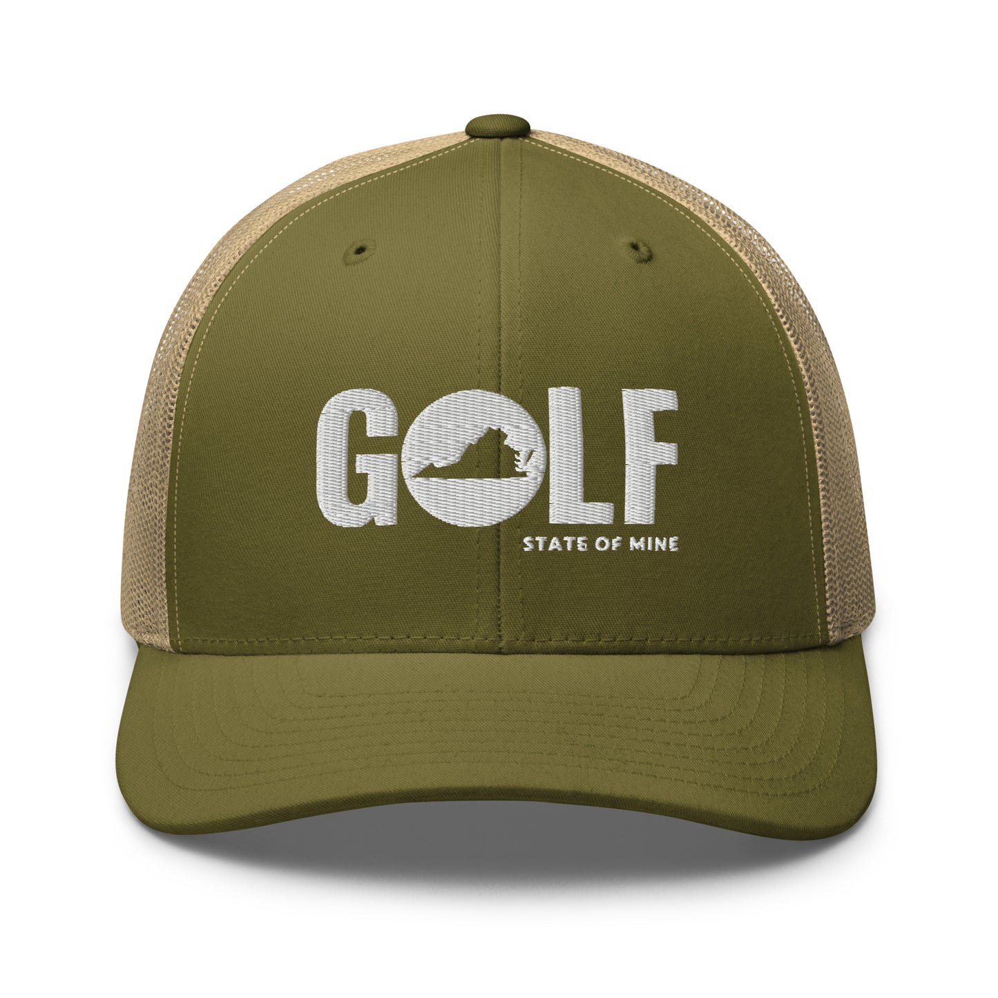 Virginia Golf State of Mine Trucker Hat