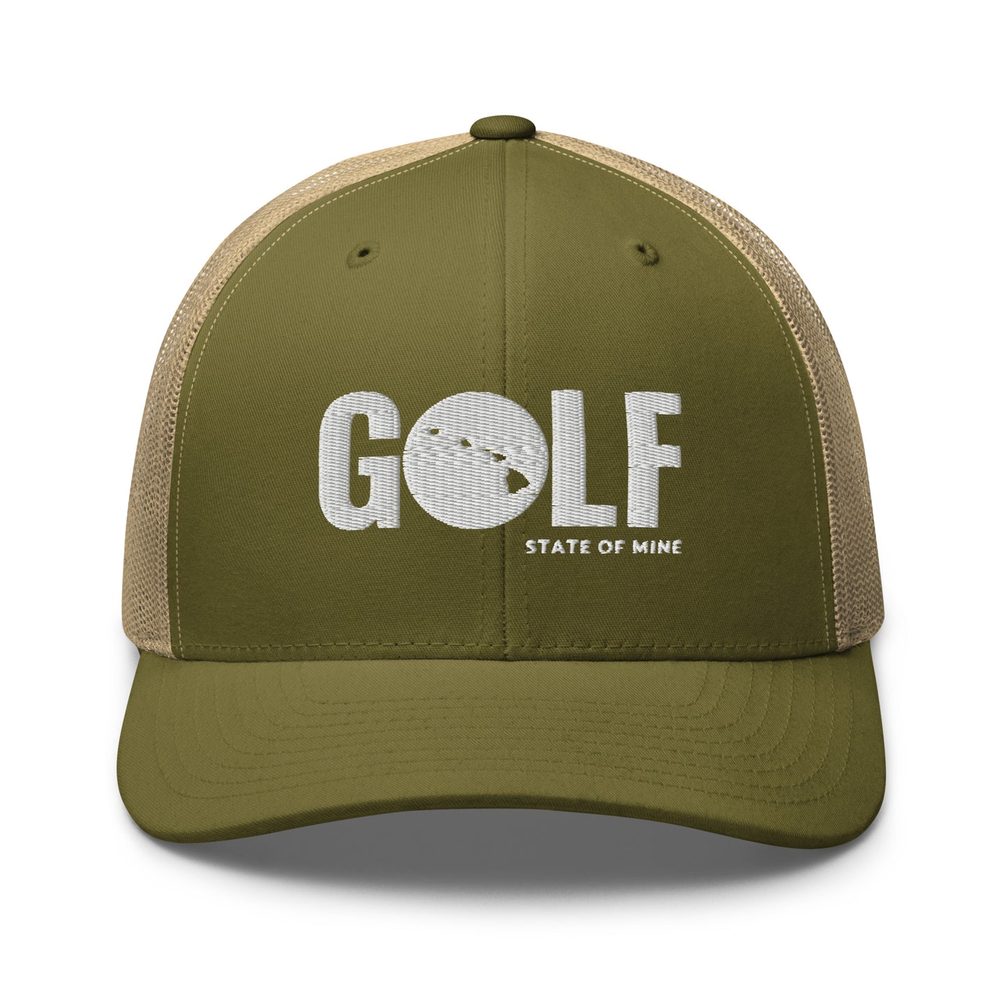 Hawaii Golf State of Mine Trucker Hat