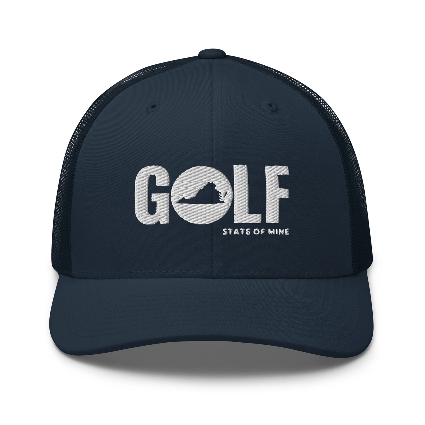 Virginia Golf State of Mine Trucker Hat