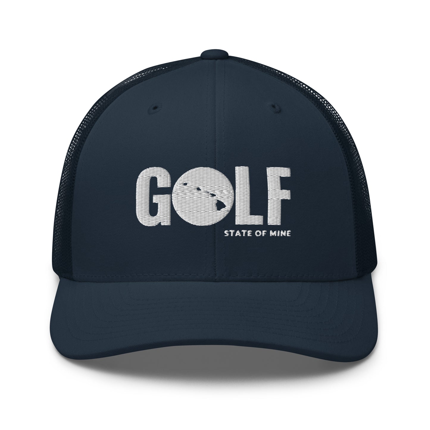 Hawaii Golf State of Mine Trucker Hat