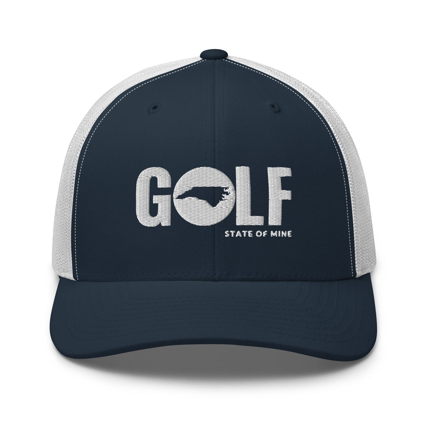 North Carolina Golf State of Mine Trucker Hat