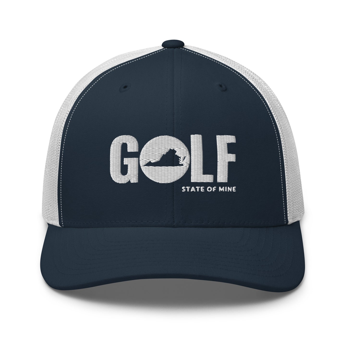 Virginia Golf State of Mine Trucker Hat