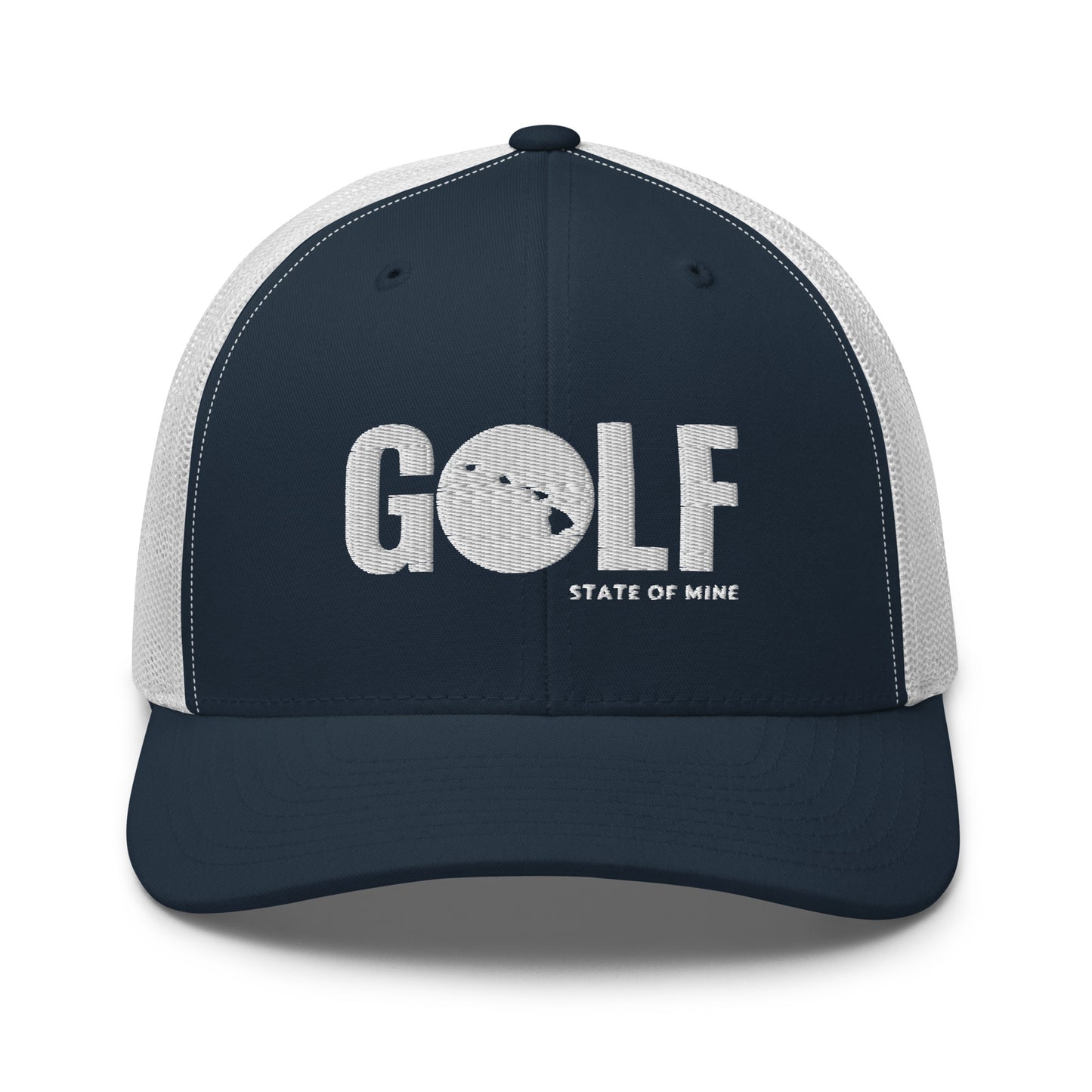 Hawaii Golf State of Mine Trucker Hat