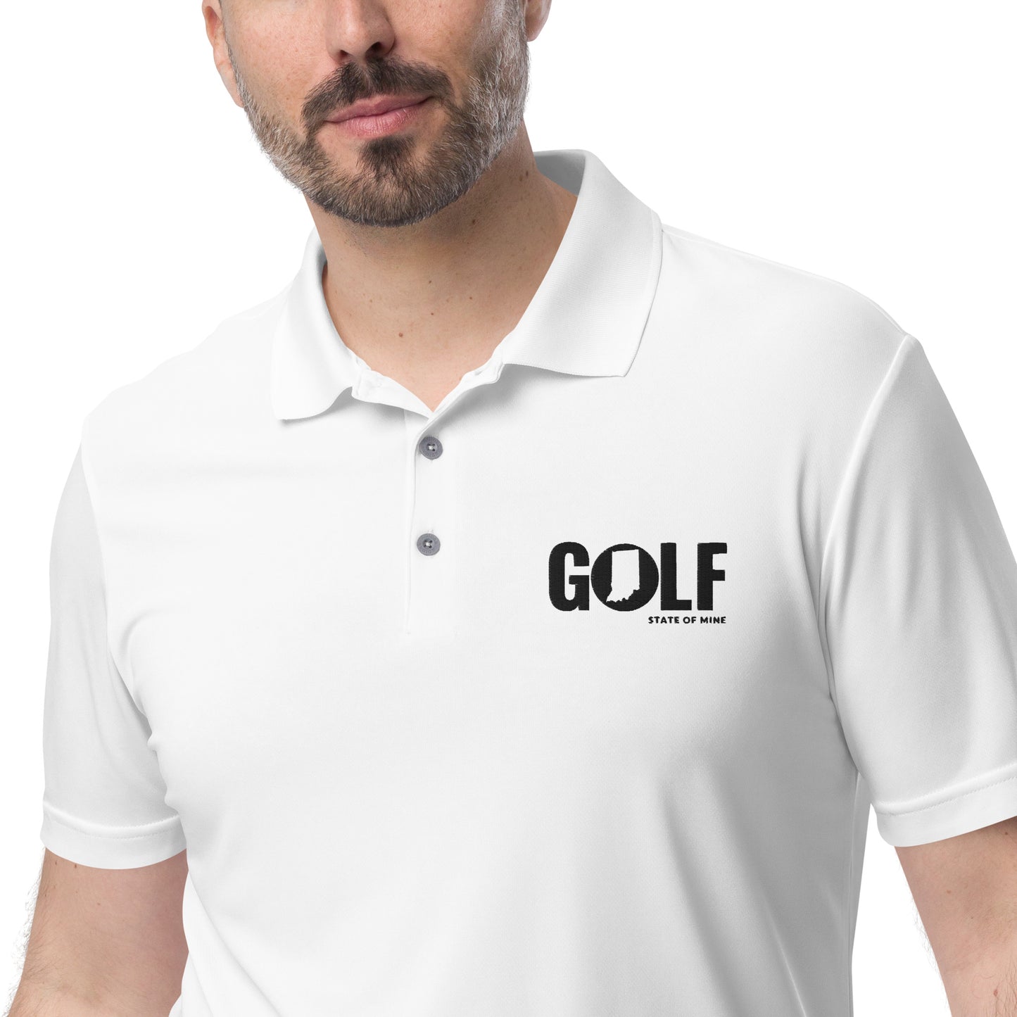 Golf Polo Indiana State of Mine