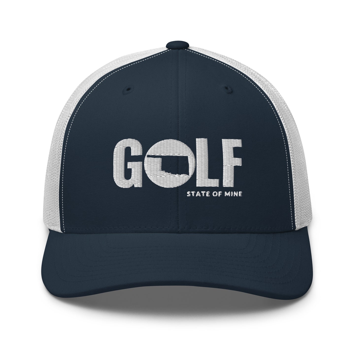 Oklahoma Golf State of Mine Trucker Hat